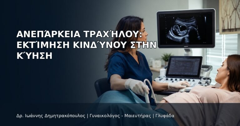 Ανεπάρκεια Τραχήλου: Εκτίμηση Κινδύνου στην Κύηση - Δρ. Ιωάννης Δημητρακόπουλος