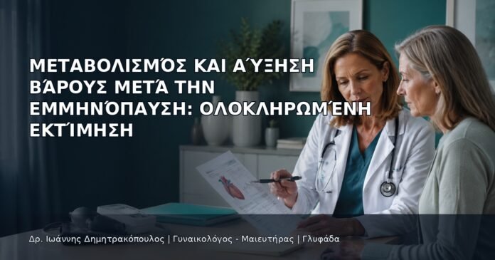 Μεταβολισμός και Αύξηση Βάρους μετά την Εμμηνόπαυση: Ολοκληρωμένη Εκτίμηση - Δρ. Ιωάννης Δημητρακόπουλος