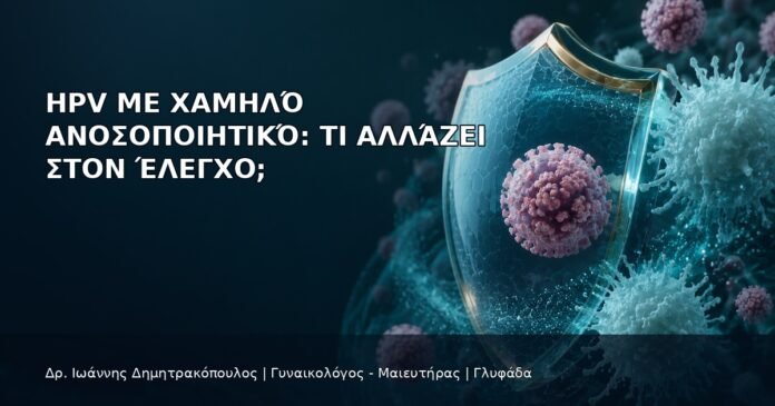 HPV με Χαμηλό Ανοσοποιητικό: Τι Αλλάζει στον Έλεγχο; HPV με Χαμηλό Ανοσοποιητικό: Τι Αλλάζει στον Έλεγχο; - Δρ. Ιωάννης Δημητρακόπουλος