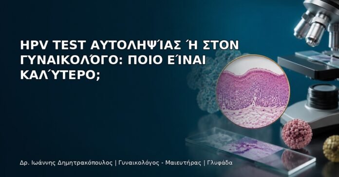HPV Test Αυτοληψίας ή στον Γυναικολόγο: Ποιο Είναι Καλύτερο; HPV Test Αυτοληψίας ή στον Γυναικολόγο: Ποιο Είναι Καλύτερο; - Δρ. Ιωάννης Δημητρακόπουλος