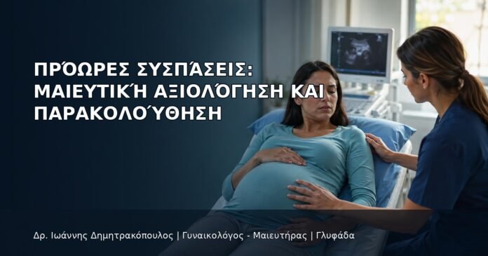 Πρόωρες Συσπάσεις: Μαιευτική Αξιολόγηση και Παρακολούθηση Πρόωρες Συσπάσεις: Μαιευτική Αξιολόγηση και Παρακολούθηση - Δρ. Ιωάννης Δημητρακόπουλος