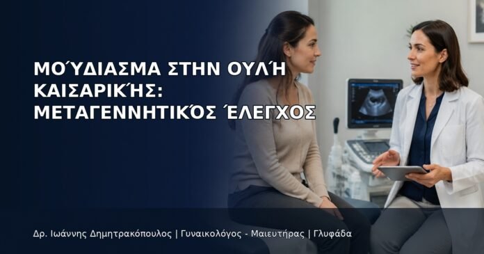 Μούδιασμα στην Ουλή Καισαρικής: Μεταγεννητικός Έλεγχος Μούδιασμα στην Ουλή Καισαρικής: Μεταγεννητικός Έλεγχος - Δρ. Ιωάννης Δημητρακόπουλος