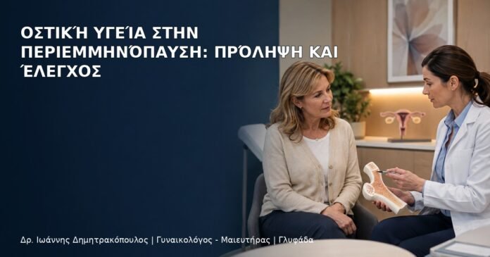 Οστική Υγεία στην Περιεμμηνόπαυση: Πρόληψη και Έλεγχος Οστική Υγεία στην Περιεμμηνόπαυση: Πρόληψη και Έλεγχος - Δρ. Ιωάννης Δημητρακόπουλος