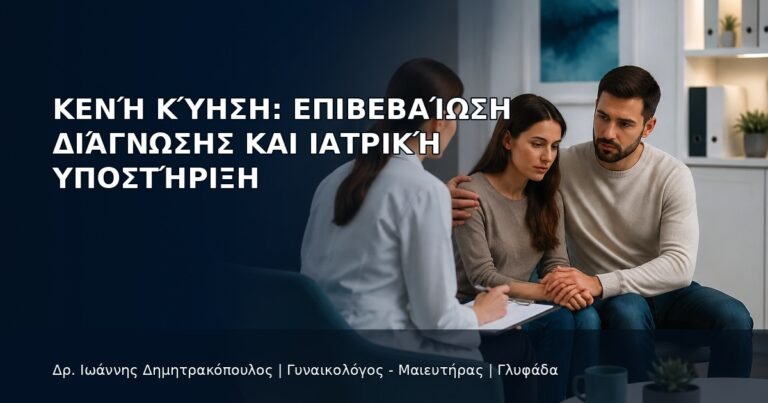 Κενή Κύηση: Επιβεβαίωση Διάγνωσης και Ιατρική Υποστήριξη - Δρ. Ιωάννης Δημητρακόπουλος