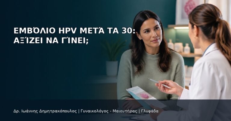 Εμβόλιο HPV μετά τα 30: Αξίζει να Γίνει; - Δρ. Ιωάννης Δημητρακόπουλος