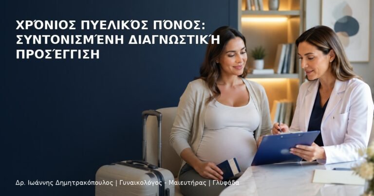 Χρόνιος Πυελικός Πόνος: Συντονισμένη Διαγνωστική Προσέγγιση - Δρ. Ιωάννης Δημητρακόπουλος