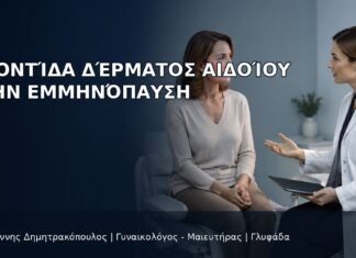 Φροντίδα Δέρματος Αιδοίου στην Εμμηνόπαυση Φροντίδα Δέρματος Αιδοίου στην Εμμηνόπαυση - Δρ. Ιωάννης Δημητρακόπουλος