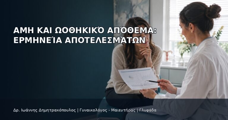 AMH και Ωοθηκικό Απόθεμα: Ερμηνεία Αποτελεσμάτων - Δρ. Ιωάννης Δημητρακόπουλος