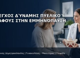 Έλεγχος Δύναμης Πυελικού Εδάφους στην Εμμηνόπαυση Έλεγχος Δύναμης Πυελικού Εδάφους στην Εμμηνόπαυση - Δρ. Ιωάννης Δημητρακόπουλος