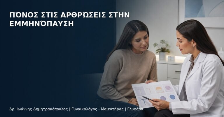 Πόνος στις Αρθρώσεις στην Εμμηνόπαυση - Δρ. Ιωάννης Δημητρακόπουλος