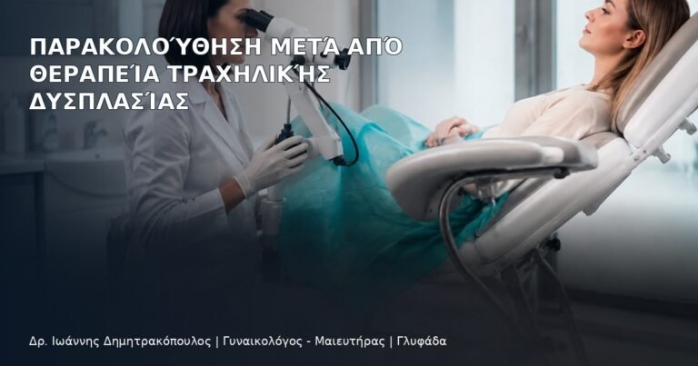 Παρακολούθηση μετά από Θεραπεία Τραχηλικής Δυσπλασίας - Δρ. Ιωάννης Δημητρακόπουλος