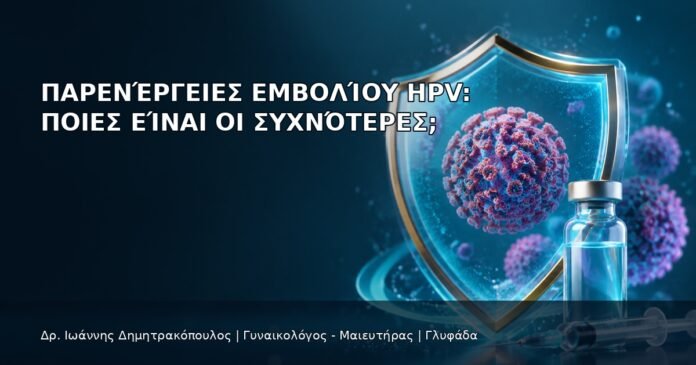 Παρενέργειες Εμβολίου HPV: Ποιες Είναι οι Συχνότερες; Παρενέργειες Εμβολίου HPV: Ποιες Είναι οι Συχνότερες; - Δρ. Ιωάννης Δημητρακόπουλος