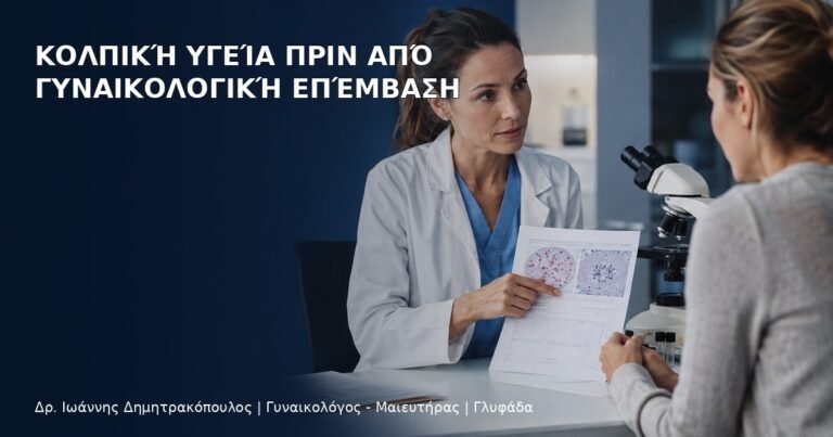 Κολπική Υγεία πριν από Γυναικολογική Επέμβαση - Δρ. Ιωάννης Δημητρακόπουλος