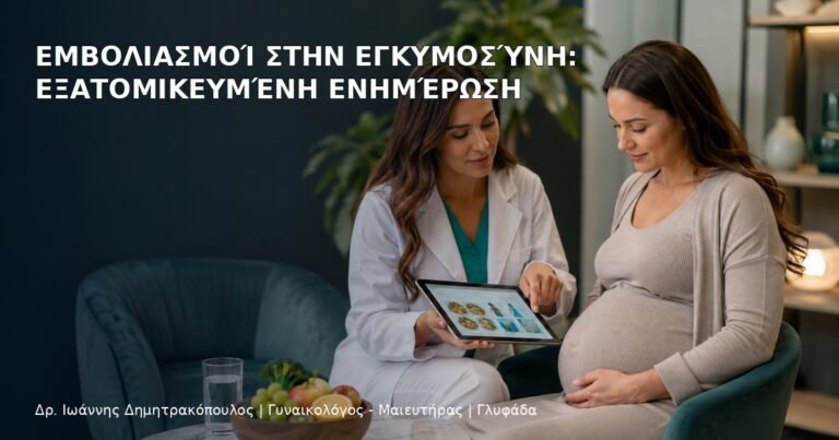 Εμβολιασμοί στην Εγκυμοσύνη: Εξατομικευμένη Ενημέρωση - Δρ. Ιωάννης Δημητρακόπουλος