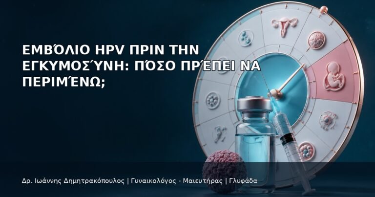 Εμβόλιο HPV πριν την Εγκυμοσύνη: Πόσο Πρέπει να Περιμένω; - Δρ. Ιωάννης Δημητρακόπουλος