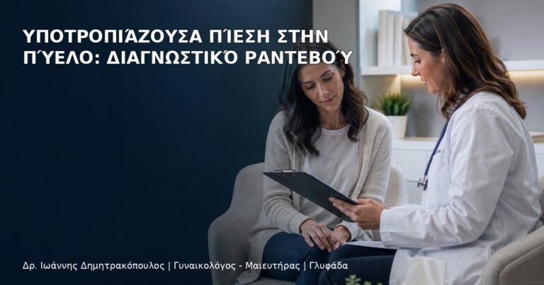Υποτροπιάζουσα Πίεση στην Πύελο: Διαγνωστικό Ραντεβού - Δρ. Ιωάννης Δημητρακόπουλος