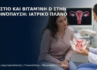 Ασβέστιο και Βιταμίνη D στην Εμμηνόπαυση: Ιατρικό Πλάνο - Δρ. Ιωάννης Δημητρακόπουλος