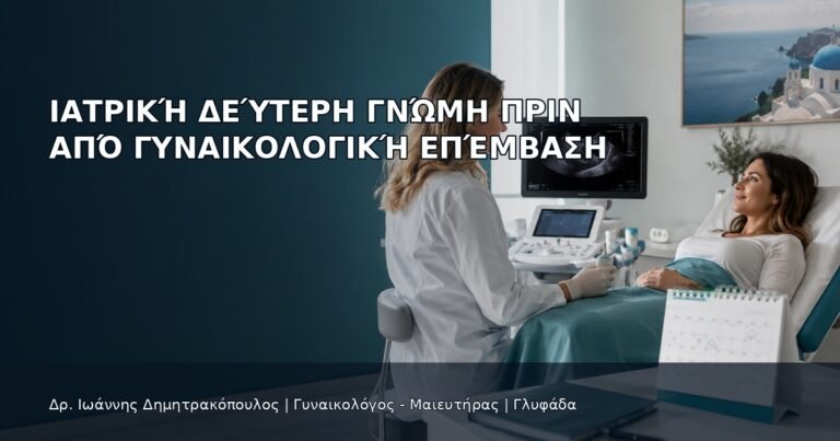 Ιατρική Δεύτερη Γνώμη πριν από Γυναικολογική Επέμβαση - Δρ. Ιωάννης Δημητρακόπουλος