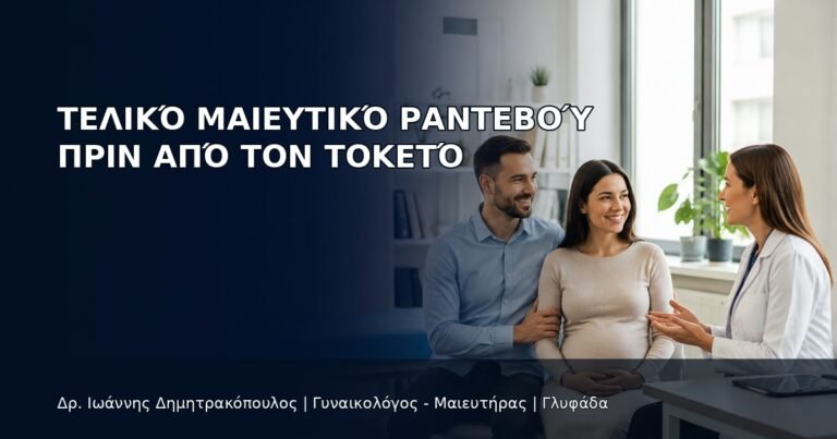 Τελικό Μαιευτικό Ραντεβού πριν από τον Τοκετό - Δρ. Ιωάννης Δημητρακόπουλος