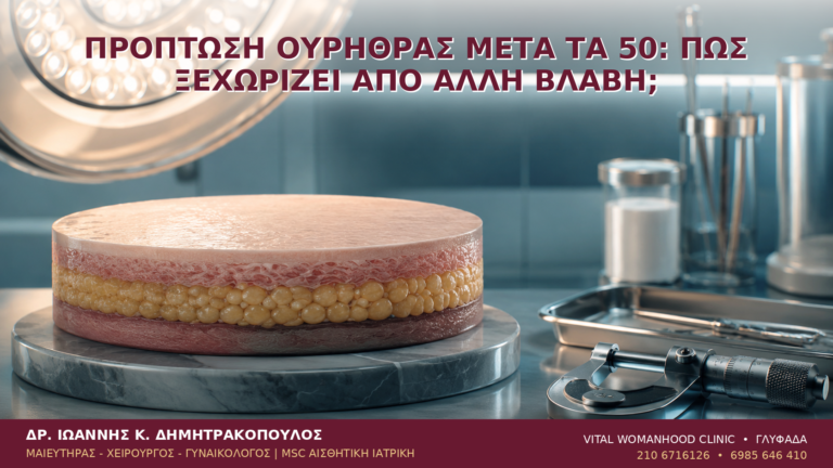 Πρόπτωση Ουρήθρας μετά τα 50: Πώς Ξεχωρίζει από Άλλη Βλάβη; - Δρ. Ιωάννης Κ. Δημητρακόπουλος