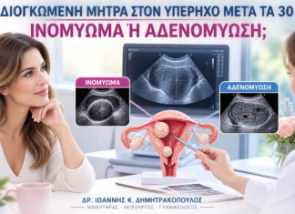 Διογκωμένη Μήτρα στον Υπέρηχο μετά τα 30: Ινομύωμα ή Αδενομύωση; Διογκωμένη Μήτρα στον Υπέρηχο μετά τα 30: Ινομύωμα ή Αδενομύωση; - Δρ. Ιωάννης Κ. Δημητρακόπουλος