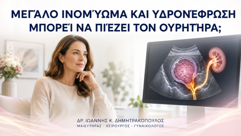 Μεγάλο Ινομύωμα και Υδρονέφρωση: Μπορεί να Πιέζει τον Ουρητήρα; - Δρ. Ιωάννης Κ. Δημητρακόπουλος