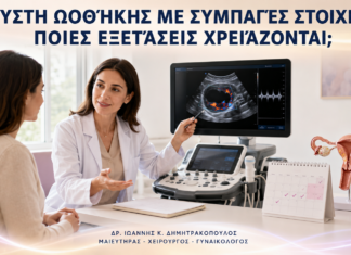 Κύστη Ωοθήκης με Συμπαγές Στοιχείο: Ποιες Εξετάσεις Χρειάζονται; Κύστη Ωοθήκης με Συμπαγές Στοιχείο: Ποιες Εξετάσεις Χρειάζονται; - Δρ. Ιωάννης Κ. Δημητρακόπουλος