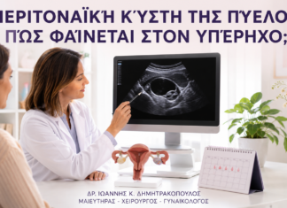 Περιτοναϊκή Κύστη της Πυέλου: Πώς Φαίνεται στον Υπέρηχο; Περιτοναϊκή Κύστη της Πυέλου: Πώς Φαίνεται στον Υπέρηχο; - Δρ. Ιωάννης Κ. Δημητρακόπουλος