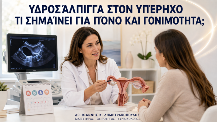 Υδροσάλπιγγα στον Υπέρηχο: Τι Σημαίνει για Πόνο και Γονιμότητα; Υδροσάλπιγγα στον Υπέρηχο: Τι Σημαίνει για Πόνο και Γονιμότητα; - Δρ. Ιωάννης Κ. Δημητρακόπουλος