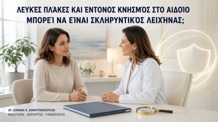Λευκές Πλάκες και Έντονος Κνησμός στο Αιδοίο: Μπορεί να Είναι Σκληρυντικός Λειχήνας; - Δρ. Ιωάννης Κ. Δημητρακόπουλος