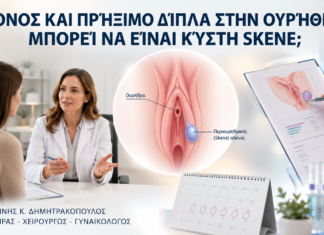 Πόνος και Πρήξιμο δίπλα στην Ουρήθρα: Μπορεί να Είναι Κύστη Skene; Πόνος και Πρήξιμο δίπλα στην Ουρήθρα: Μπορεί να Είναι Κύστη Skene; - Δρ. Ιωάννης Κ. Δημητρακόπουλος