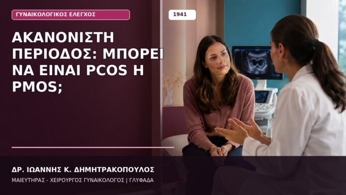 Ακανόνιστη Περίοδος: Μπορεί να Είναι PCOS ή PMOS;