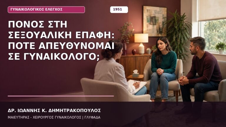 Πόνος στη Σεξουαλική Επαφή: Πότε Απευθύνομαι σε Γυναικολόγο;