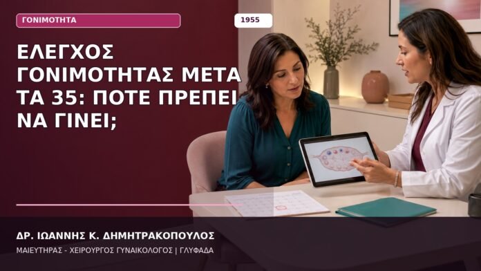 Έλεγχος Γονιμότητας μετά τα 35: Πότε Πρέπει να Γίνει;
