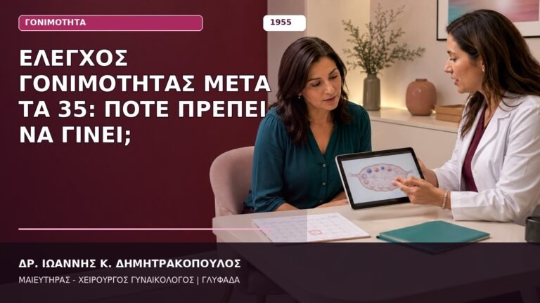 Έλεγχος Γονιμότητας μετά τα 35: Πότε Πρέπει να Γίνει;