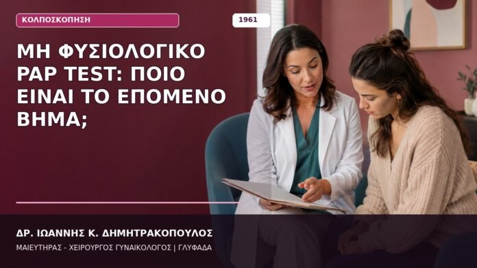 Μη Φυσιολογικό Pap Test: Ποιο Είναι το Επόμενο Βήμα; Μη Φυσιολογικό Pap Test: Ποιο Είναι το Επόμενο Βήμα;