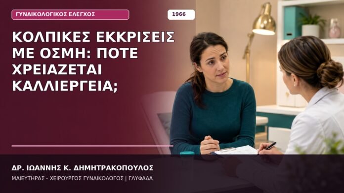 Κολπικές Εκκρίσεις με Οσμή: Πότε Χρειάζεται Καλλιέργεια; Κολπικές Εκκρίσεις με Οσμή: Πότε Χρειάζεται Καλλιέργεια;