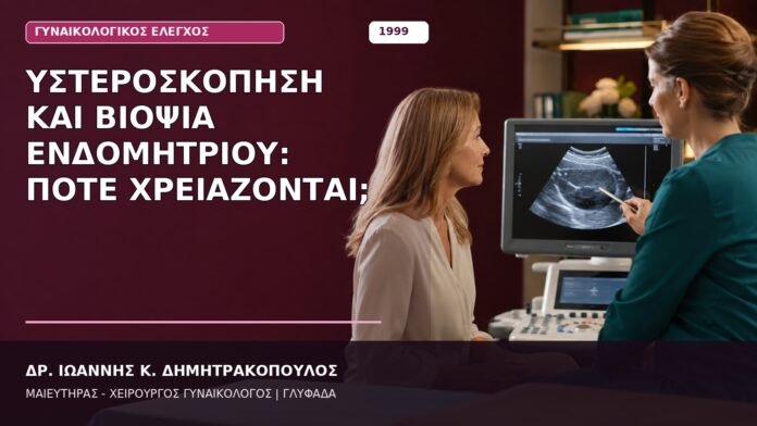 Υστεροσκόπηση και Βιοψία Ενδομητρίου: Πότε Χρειάζονται; Υστεροσκόπηση και Βιοψία Ενδομητρίου: Πότε Χρειάζονται;