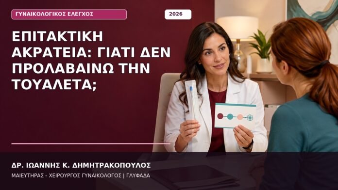 Επιτακτική Ακράτεια: Γιατί Δεν Προλαβαίνω την Τουαλέτα;