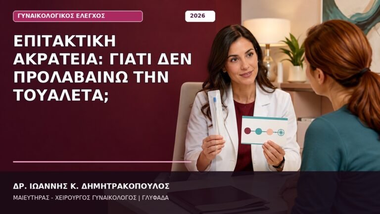 Επιτακτική Ακράτεια: Γιατί Δεν Προλαβαίνω την Τουαλέτα;