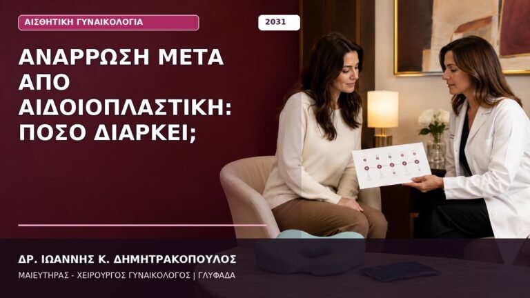 Ανάρρωση μετά από Αιδοιοπλαστική: Πόσο Διαρκεί;