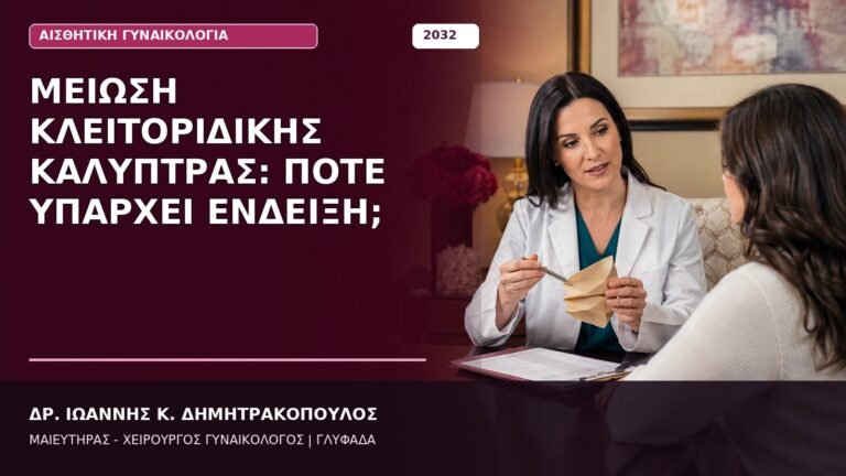 Μείωση Κλειτοριδικής Καλύπτρας: Πότε Υπάρχει Ένδειξη;