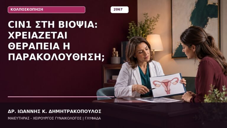 CIN1 στη Βιοψία: Χρειάζεται Θεραπεία ή Παρακολούθηση;