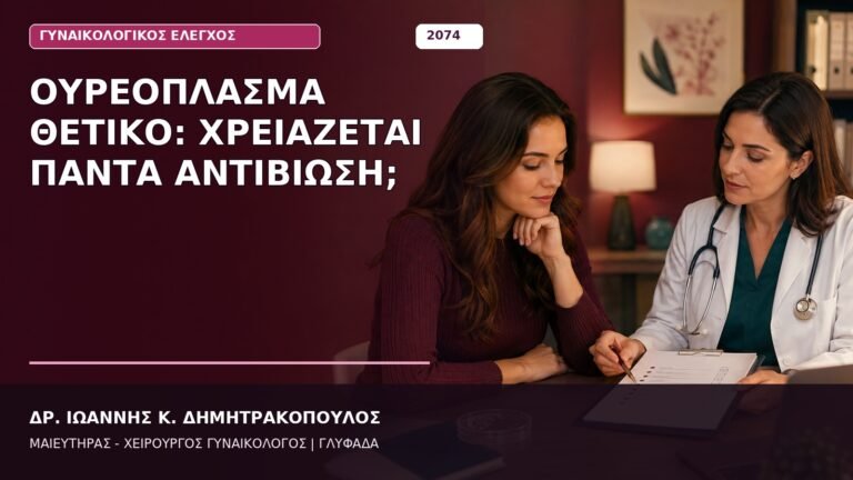 Ουρεόπλασμα Θετικό: Χρειάζεται Πάντα Αντιβίωση;