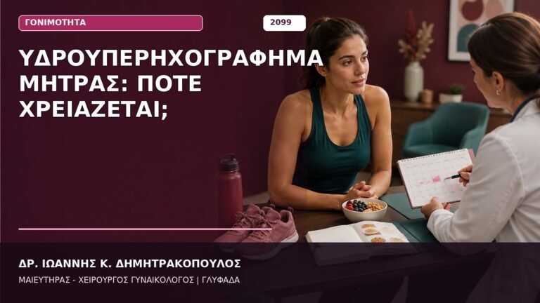 Υδροϋπερηχογράφημα Μήτρας: Πότε Χρειάζεται;