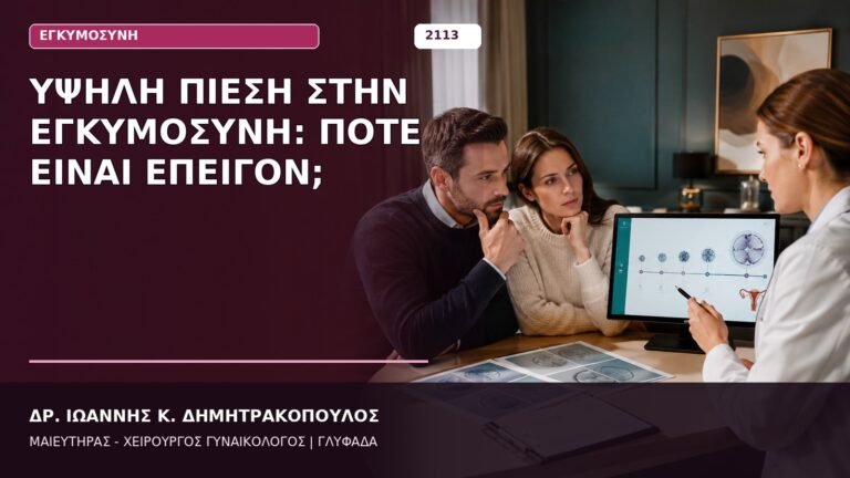 Υψηλή Πίεση στην Εγκυμοσύνη: Πότε Είναι Επείγον;