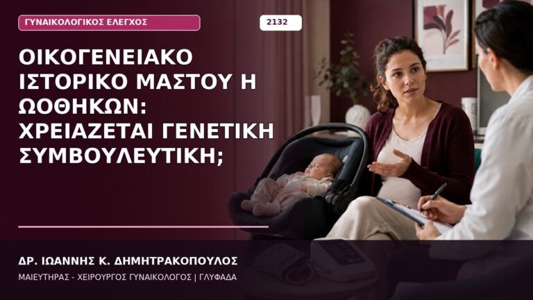 Οικογενειακό Ιστορικό Μαστού ή Ωοθηκών: Χρειάζεται Γενετική Συμβουλευτική;