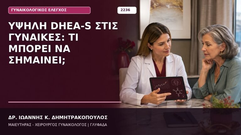 υψηλή DHEA-S στις γυναίκες