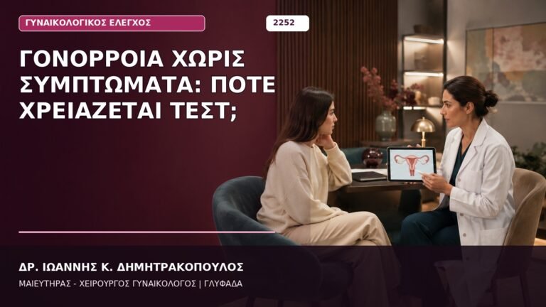γονόρροια χωρίς συμπτώματα