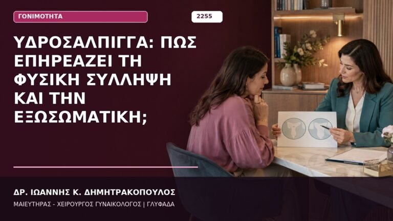 υδροσάλπιγγα στην εξωσωματική